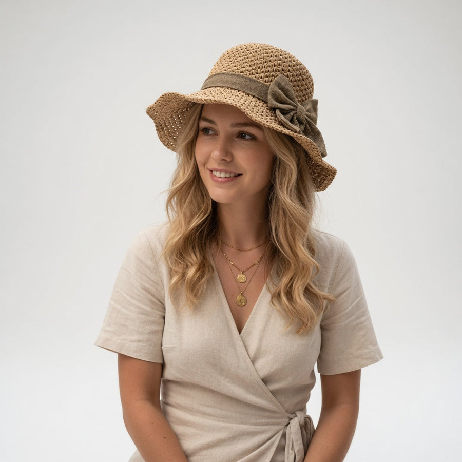 Yseult™ — Kork-mule med plateau og nitter i boheme-stil