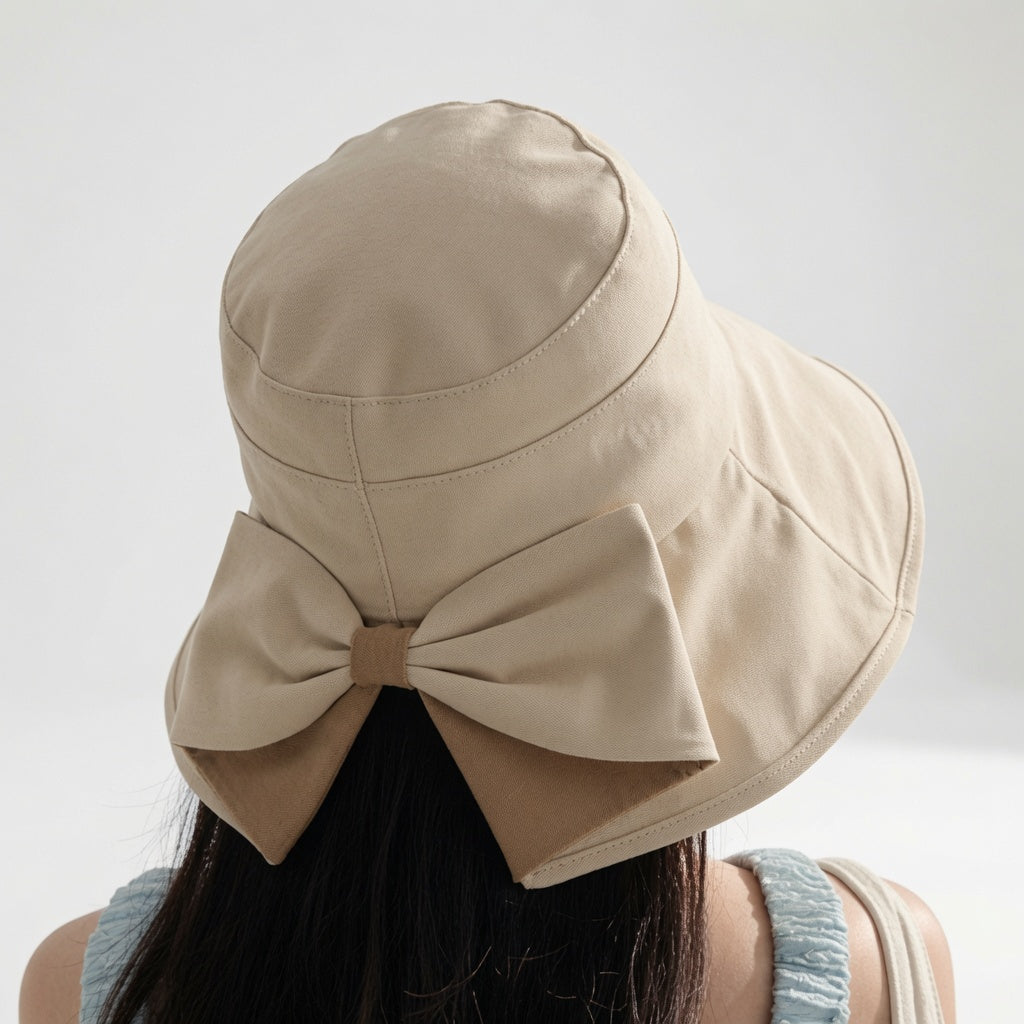Hermione™ — Foldbar solhat med bred skygge, beskyttelse og sommerelegance