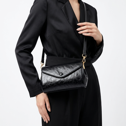 Noléna™ — Elegant crossbody-taske i læder i minimalistisk stil