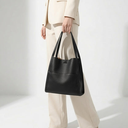 Évelisse™ — Elegant shopper i læder med tidløs elegance
