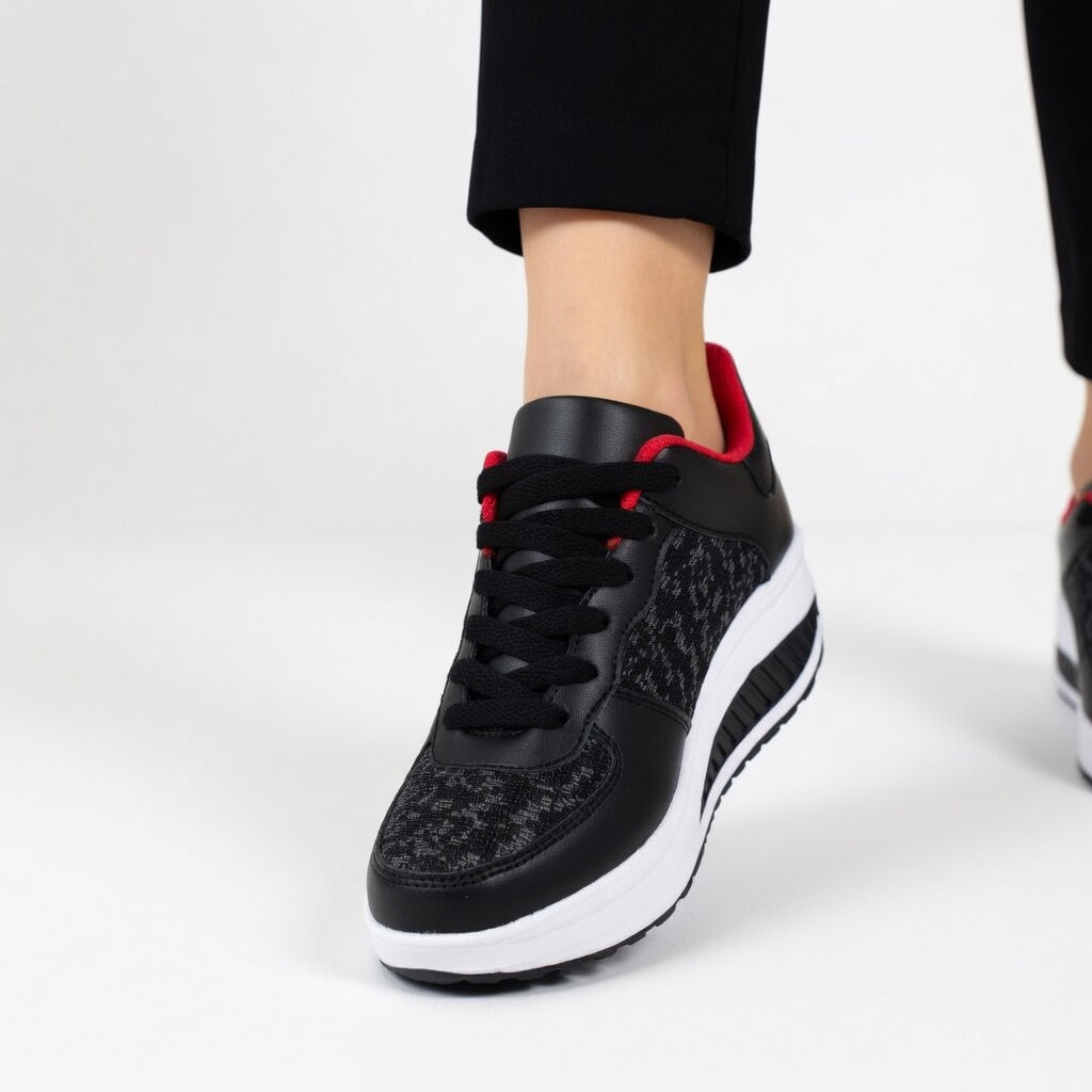 Auréline™ — Elegante, moderne og ergonomiske sneakers med kilesål
