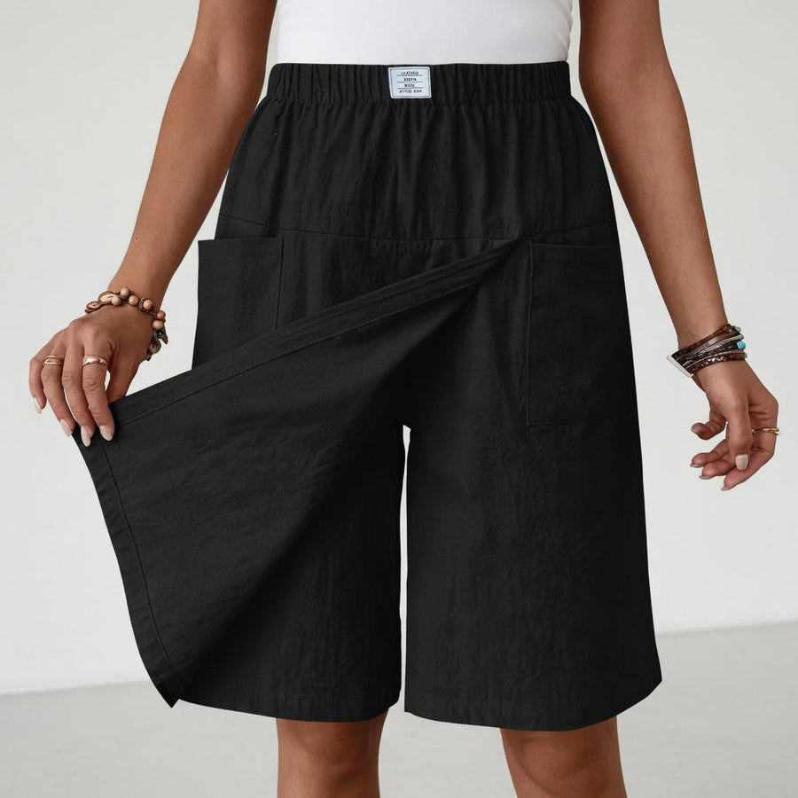 Libertine™ - Skort med elastisk talje og lommer til aktiv frihed