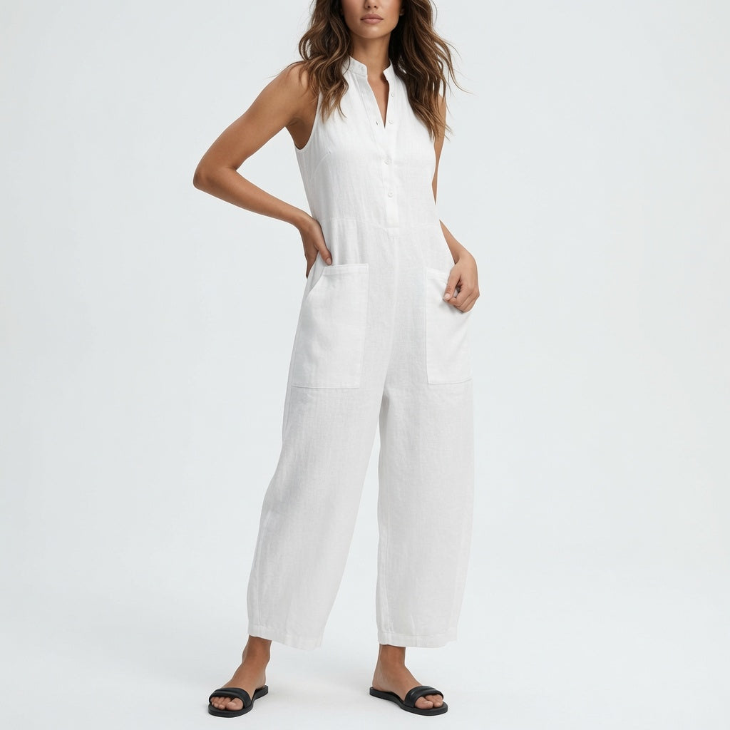 Serafina™ — Flydende jumpsuit med naturlig hverdagselegance
