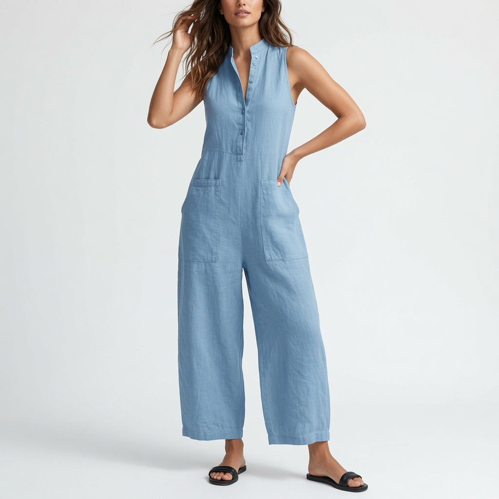 Serafina™ — Flydende jumpsuit med naturlig hverdagselegance