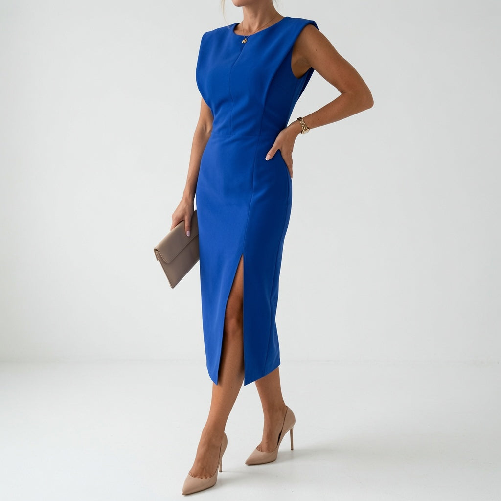 Loredana™ — Elegant midikjole med raffineret silhuet