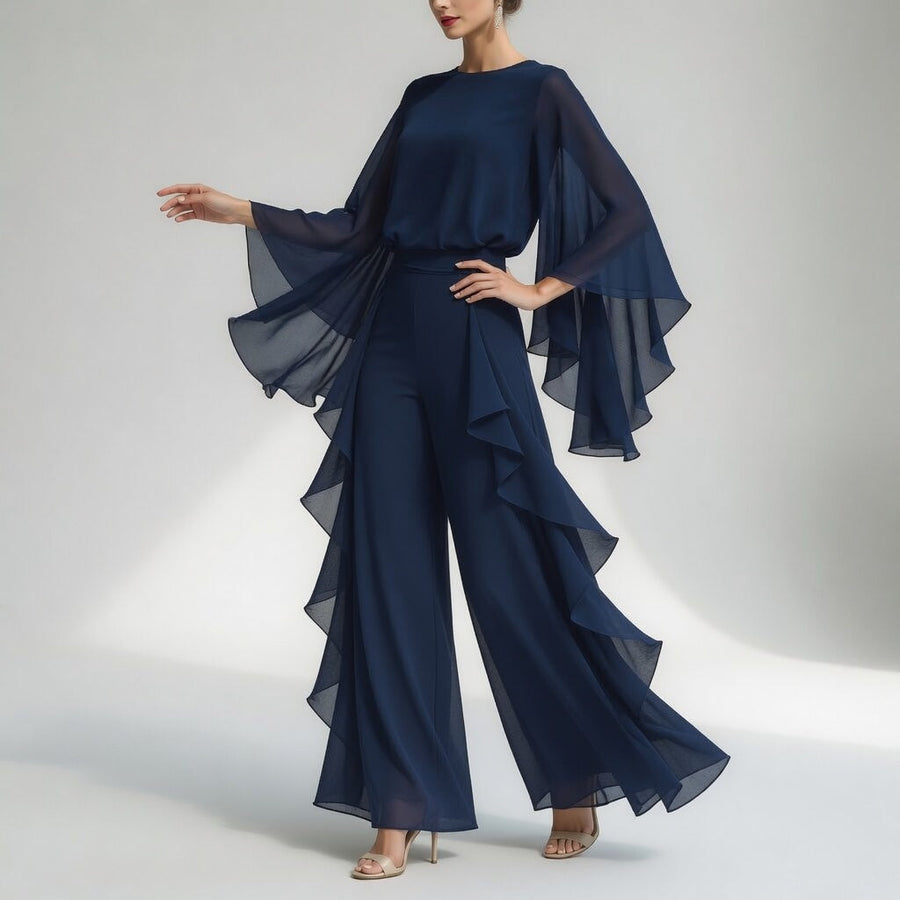 Azéliane™ — Flydende lang kjole med tidløs elegance