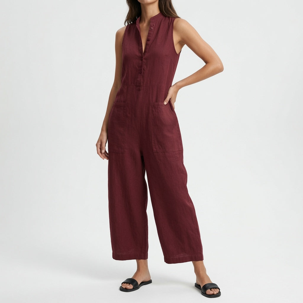 Serafina™ — Flydende jumpsuit med naturlig hverdagselegance