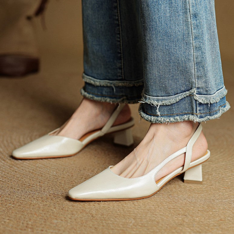 Arlise pumps i læder