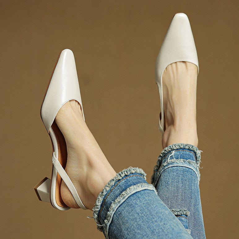 Arlise pumps i læder