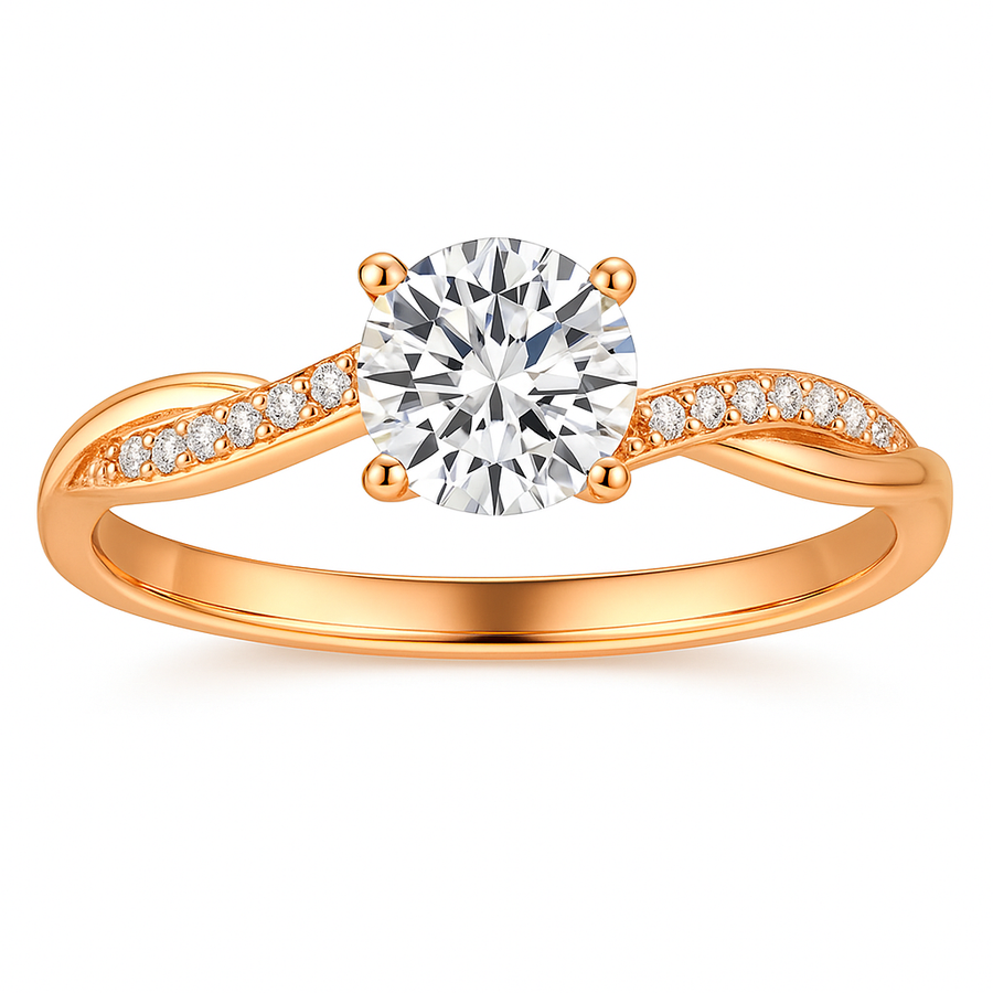 Elegant guldring “Janes”