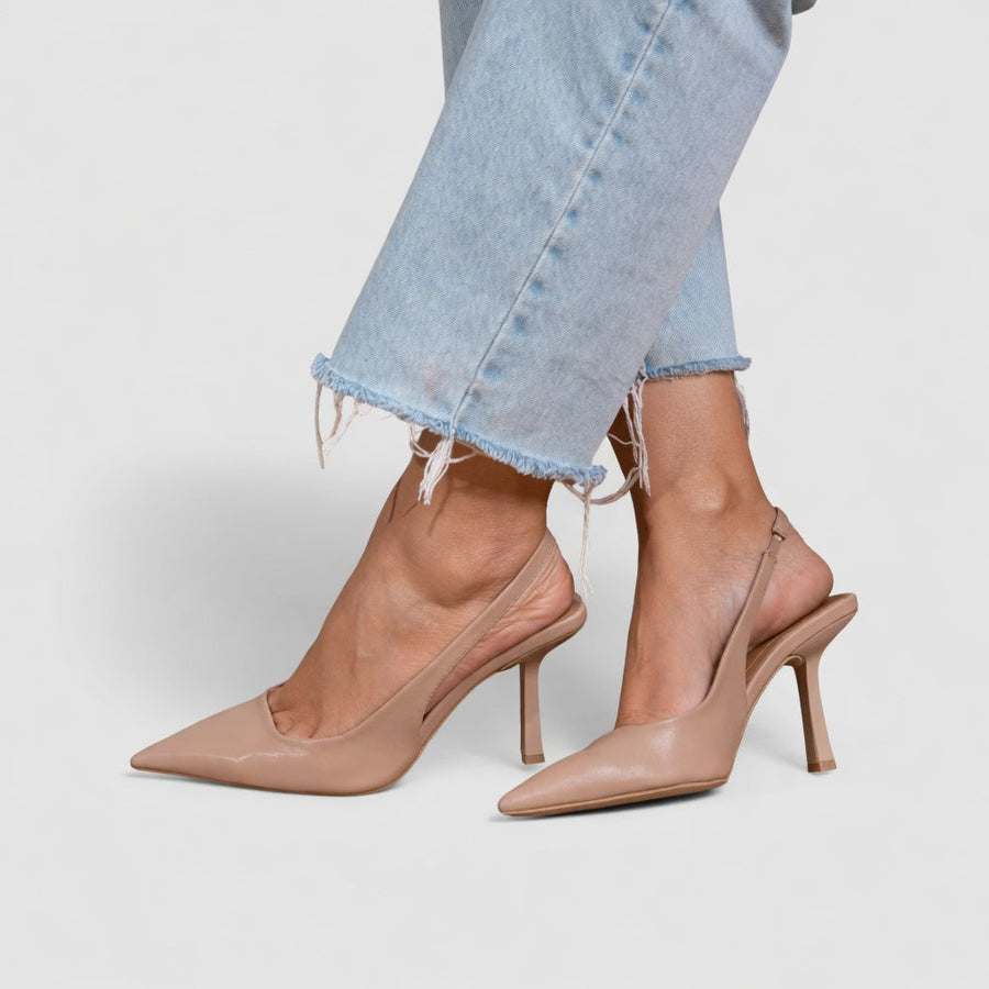 Élizabeth™ — Slingback-pumps med stilethæl i parisisk elegance
