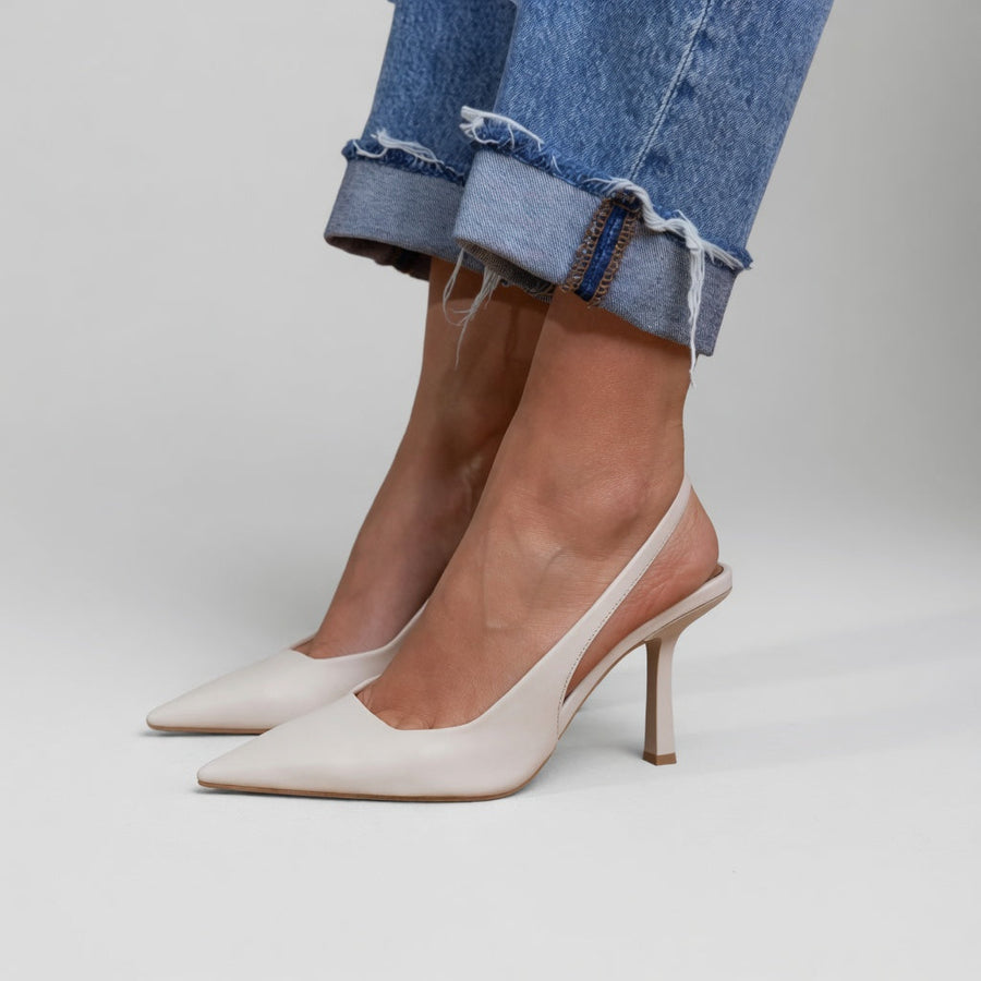 Élizabeth™ — Slingback-pumps med stilethæl i parisisk elegance