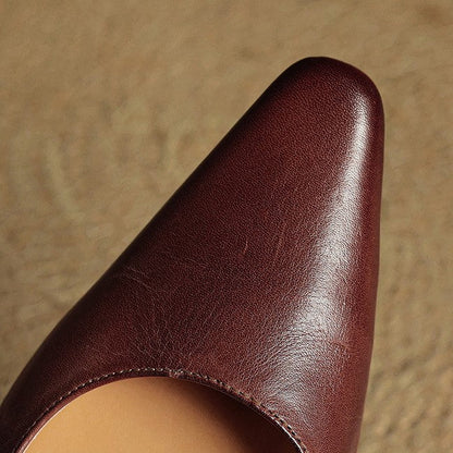 Arlise pumps i læder