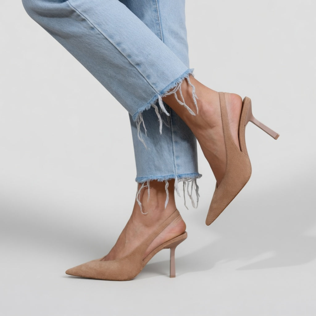 Élizabeth™ — Slingback-pumps med stilethæl i parisisk elegance