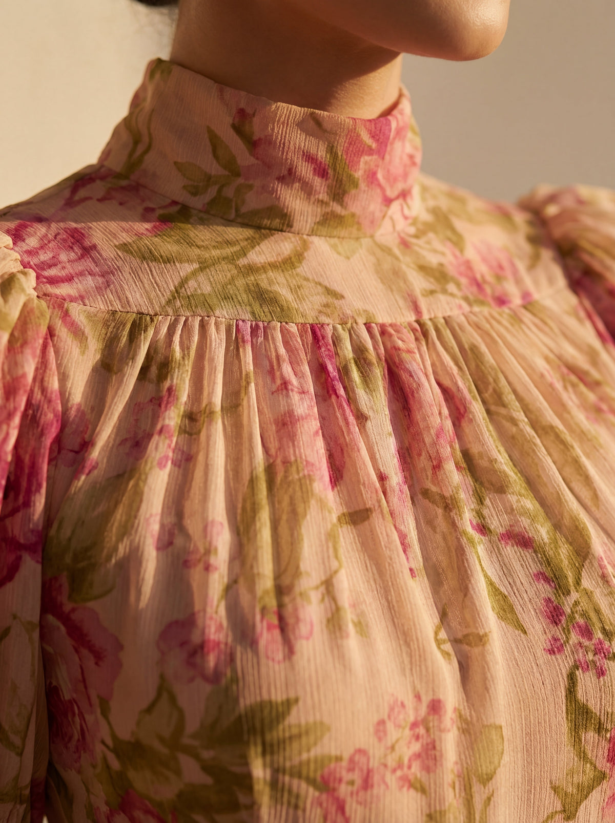 Elegant Rosario-kjole i silke – Maison Claire et Sylvie