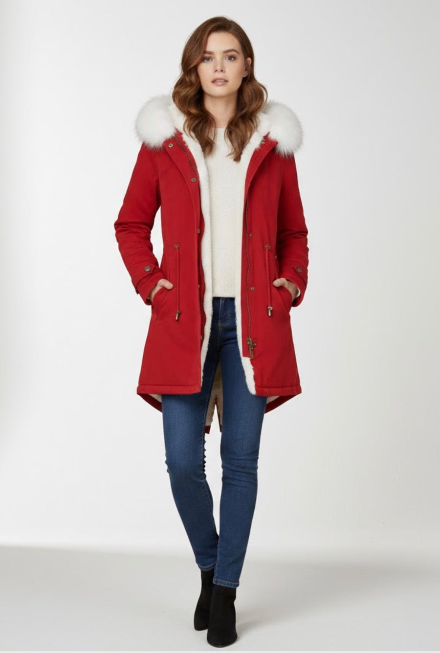 Giulia d’Hiver™ — Varm frakke med elegant hætte