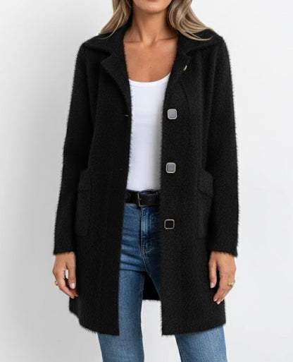 Margaux™ — Elegant lang jakke til hverdagen