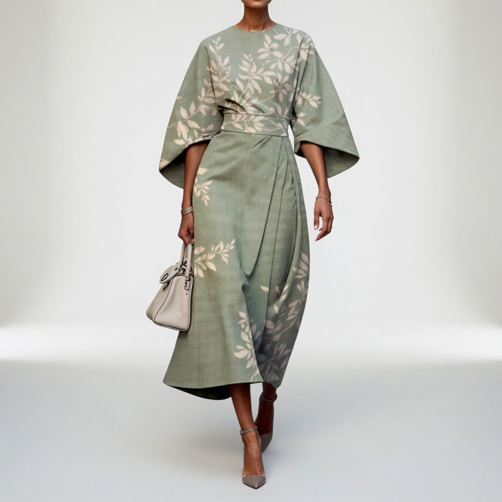 Mirabelle™ – Kimonokjole med blomster og orientalsk ynde