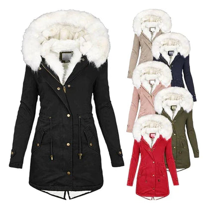 Giulia d’Hiver™ — Varm frakke med elegant hætte