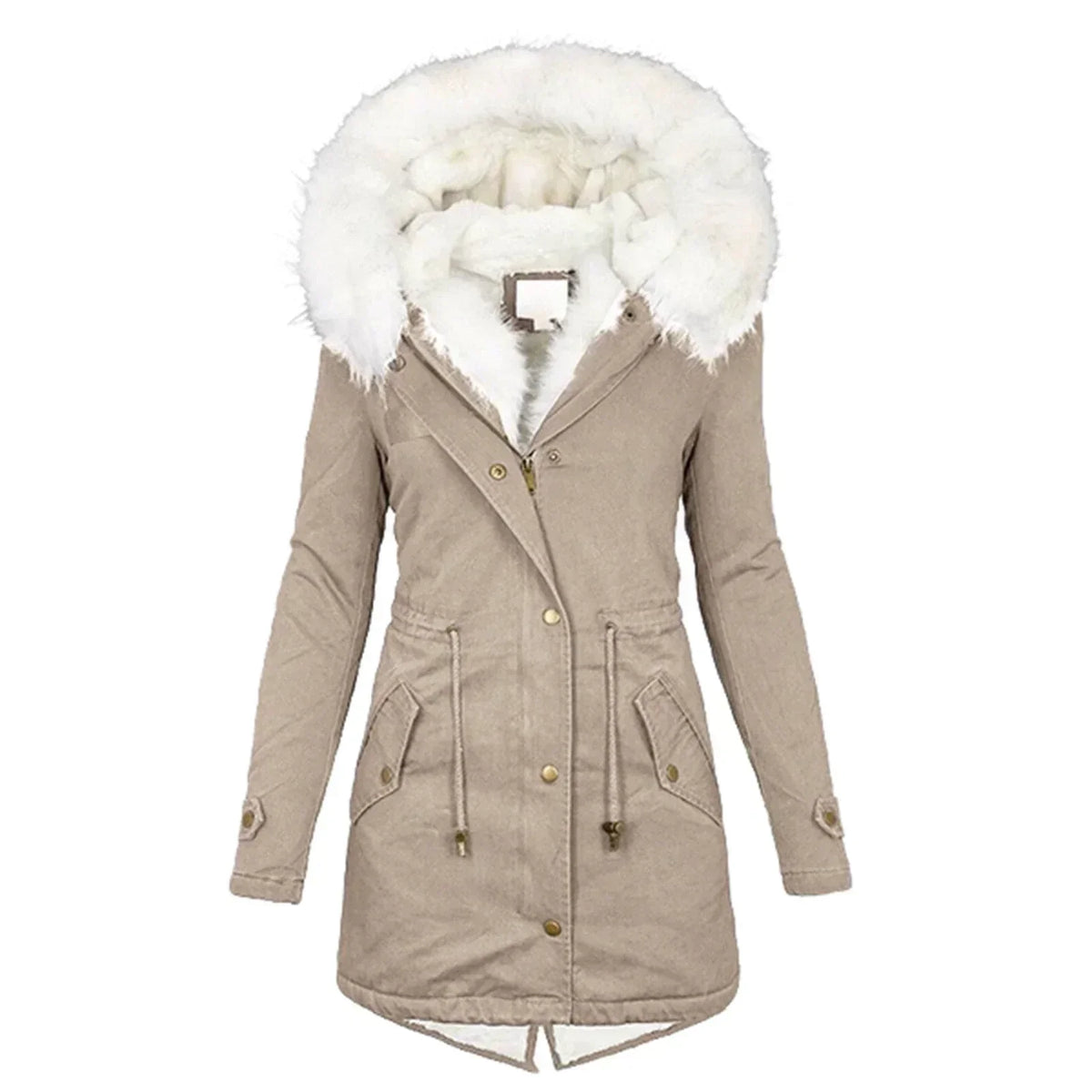 Giulia d’Hiver™ — Varm frakke med elegant hætte