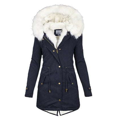 Giulia d’Hiver™ — Varm frakke med elegant hætte