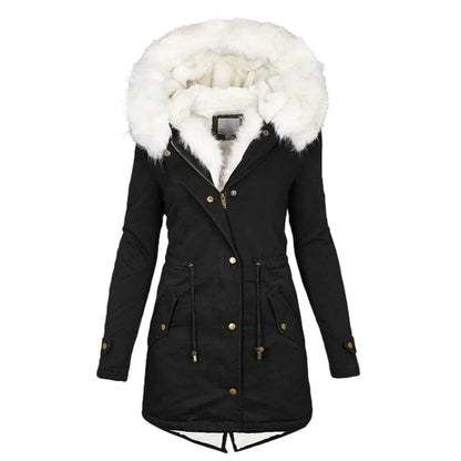 Giulia d’Hiver™ — Varm frakke med elegant hætte