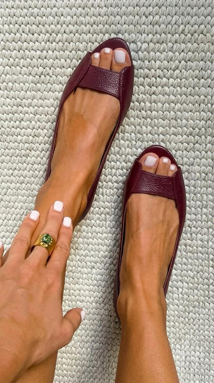 Adelina Gyldne Sandaler – Komfort og Chic
