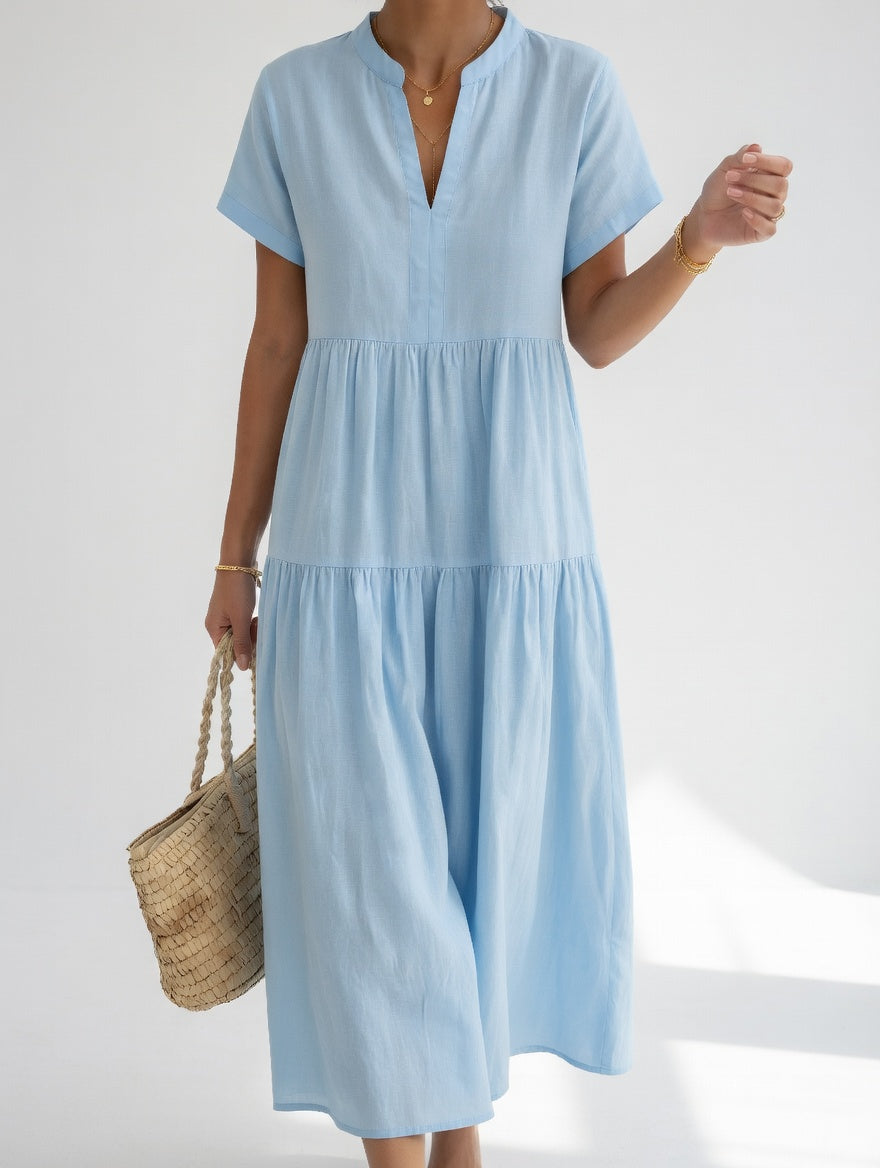 Althéa™ — Elegant, flydende lang sommerkjole