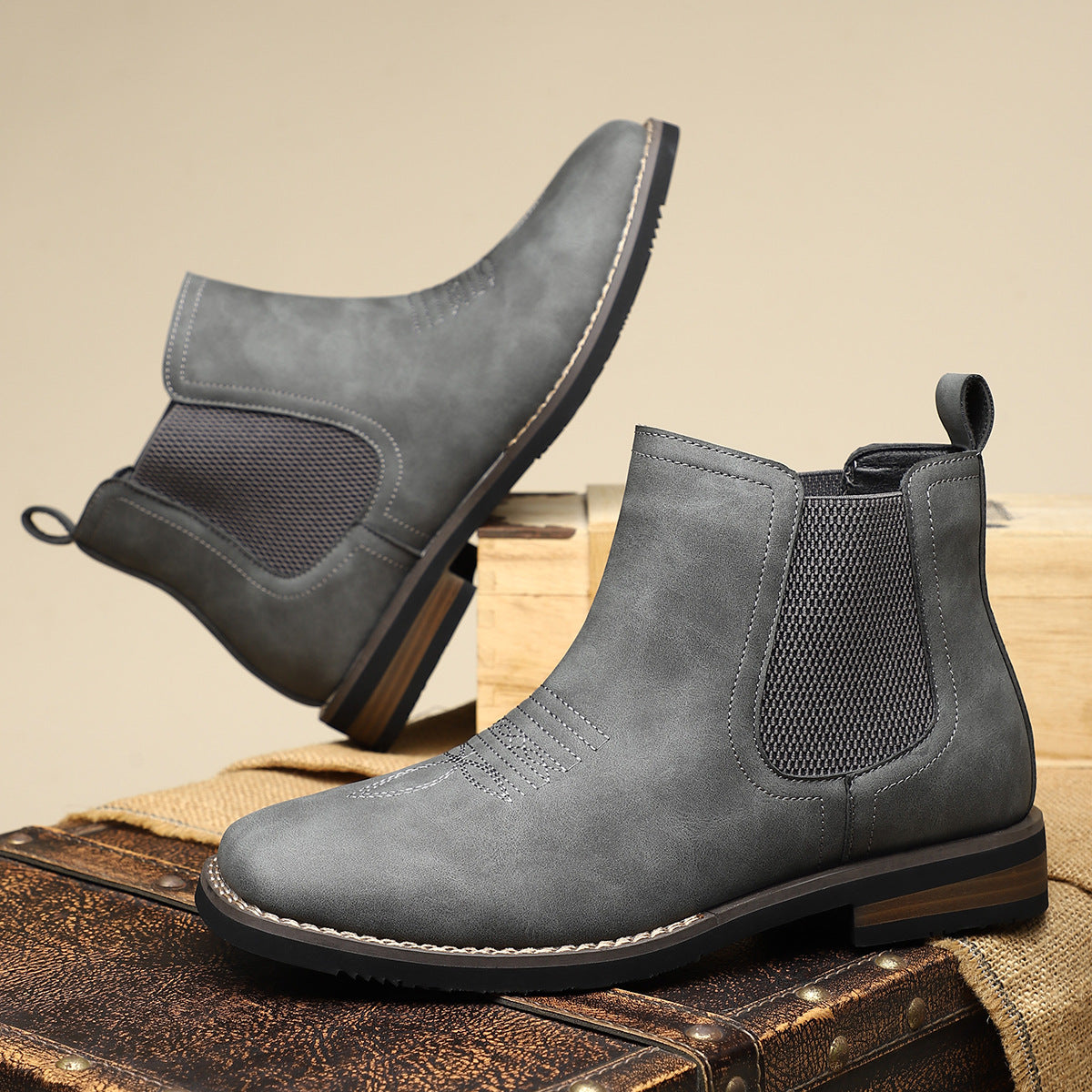 Léonard™ | Elegante og robuste ankelstøvler til mænd
