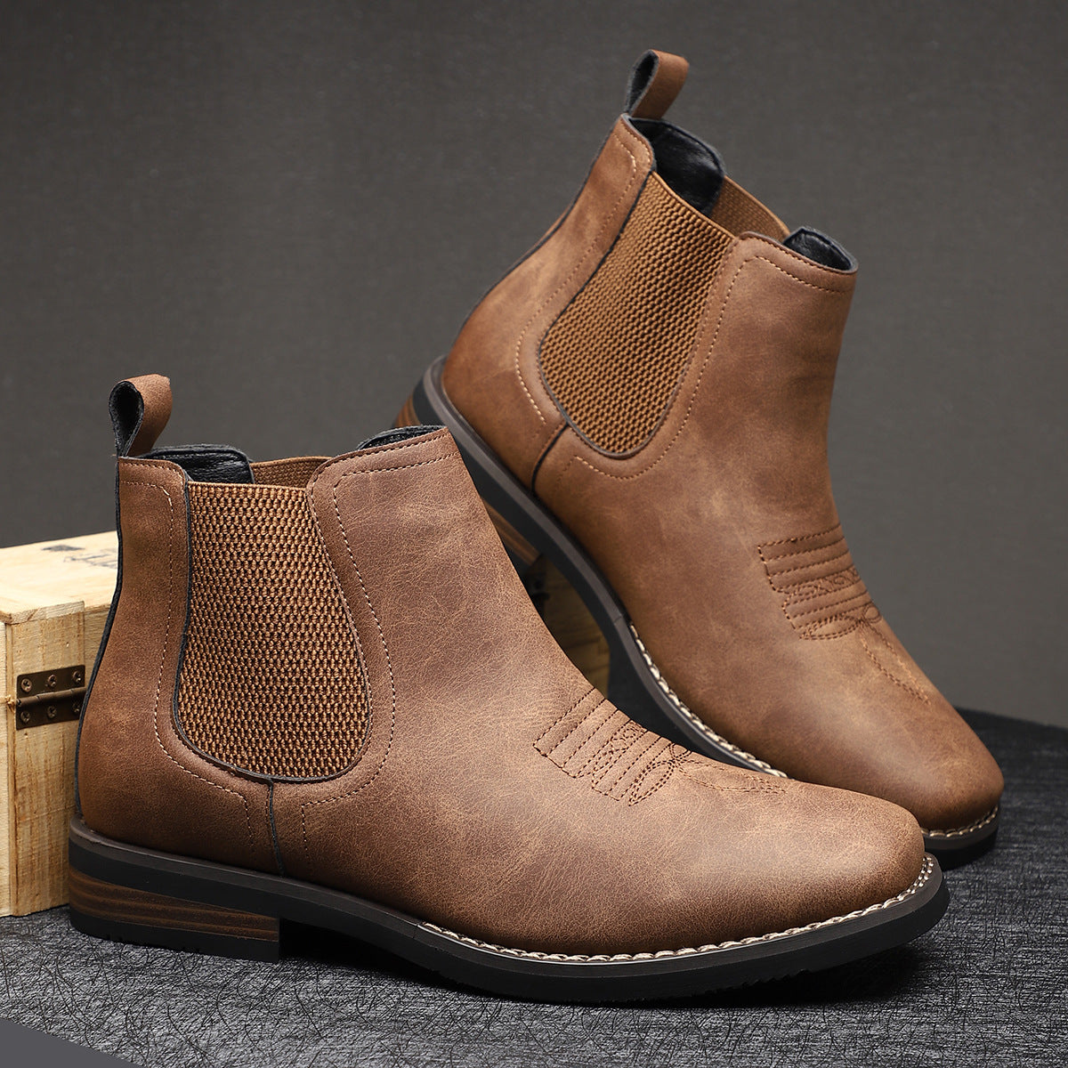 Léonard™ | Elegante og robuste ankelstøvler til mænd