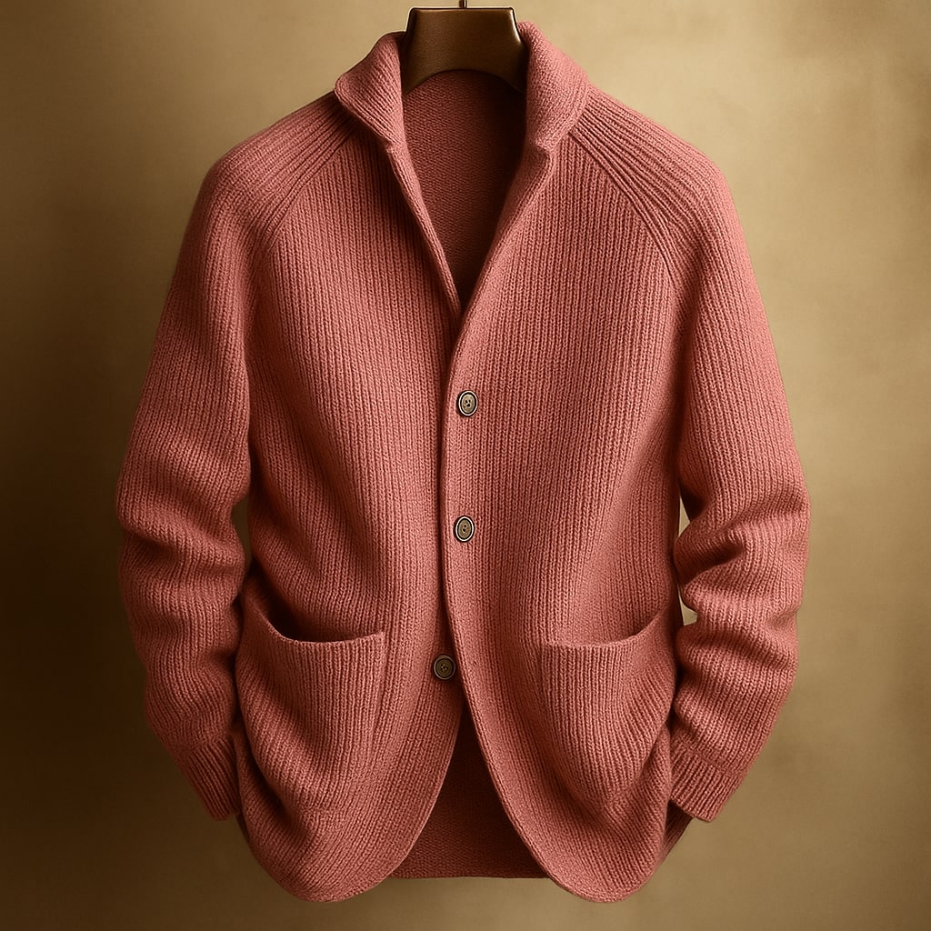 Adel™ – Struktureret cardigan, varme uden tyngde