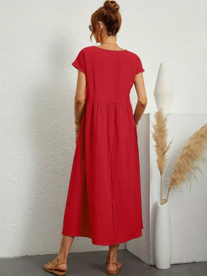 Gabrielle™ - Flydende midikjole med tidløs elegance