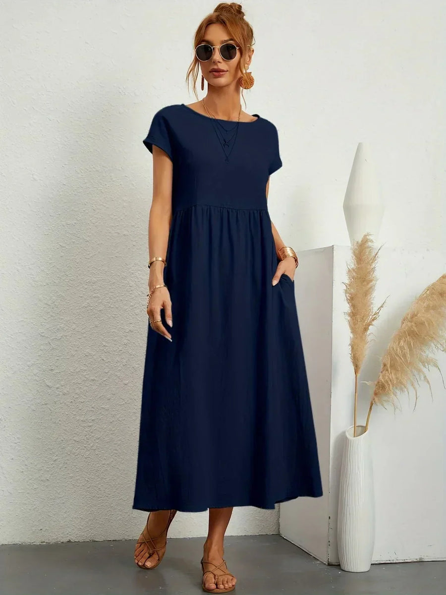 Gabrielle™ - Flydende midikjole med tidløs elegance
