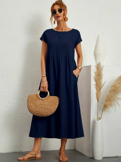 Gabrielle™ - Flydende midikjole med tidløs elegance