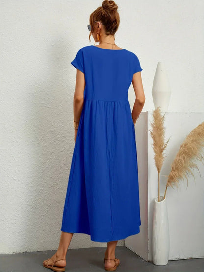 Gabrielle™ | Flydende midikjole med tidløs elegance