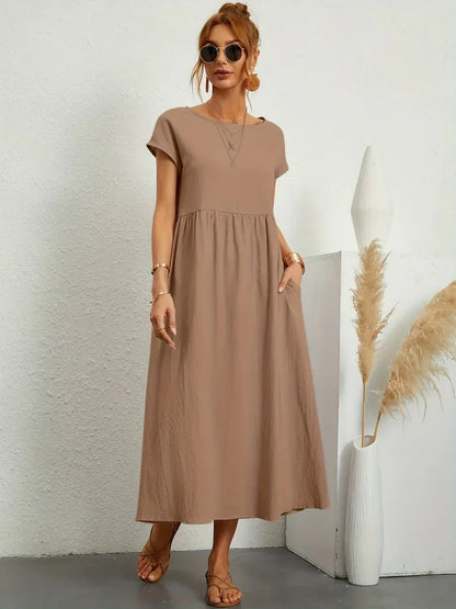 Gabrielle™ - Flydende midikjole med tidløs elegance