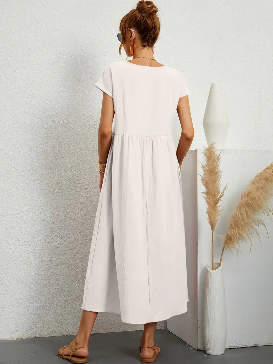 Gabrielle™ - Flydende midikjole med tidløs elegance