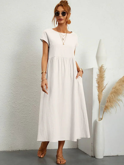 Gabrielle™ - Flydende midikjole med tidløs elegance