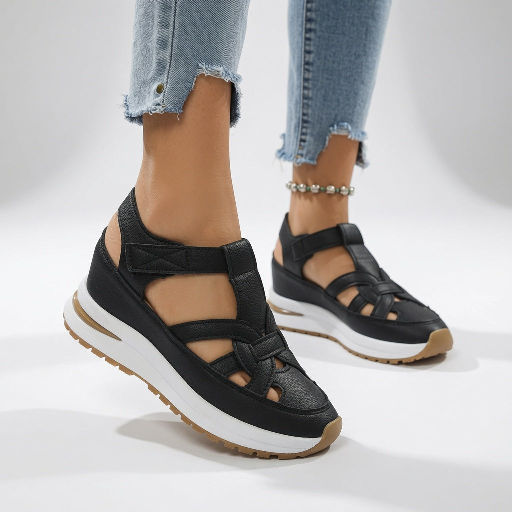 Aurélisse™ — Ergonomiske platformssandaler til sommerkomfort