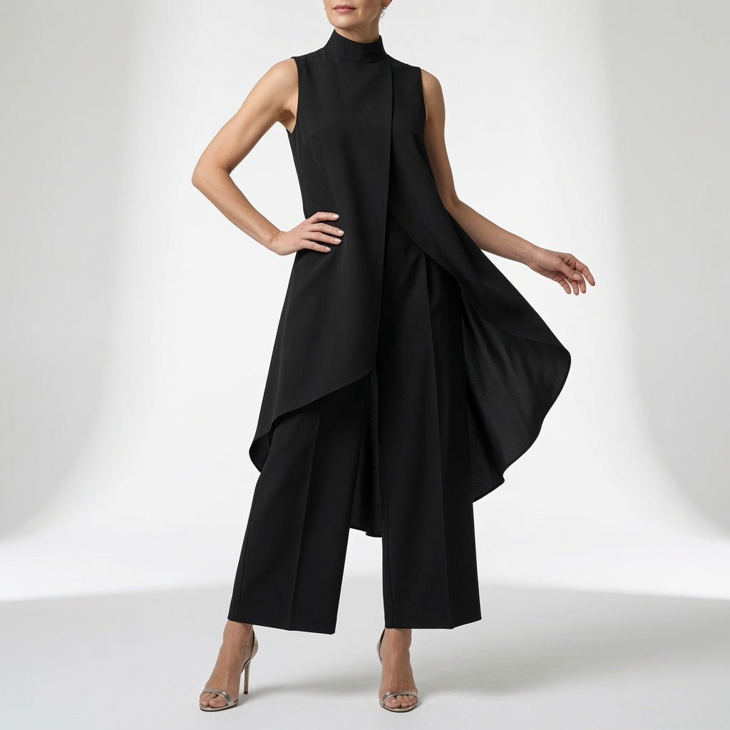 Éléssara™ — Flydende asymmetrisk sæt med moderne elegance