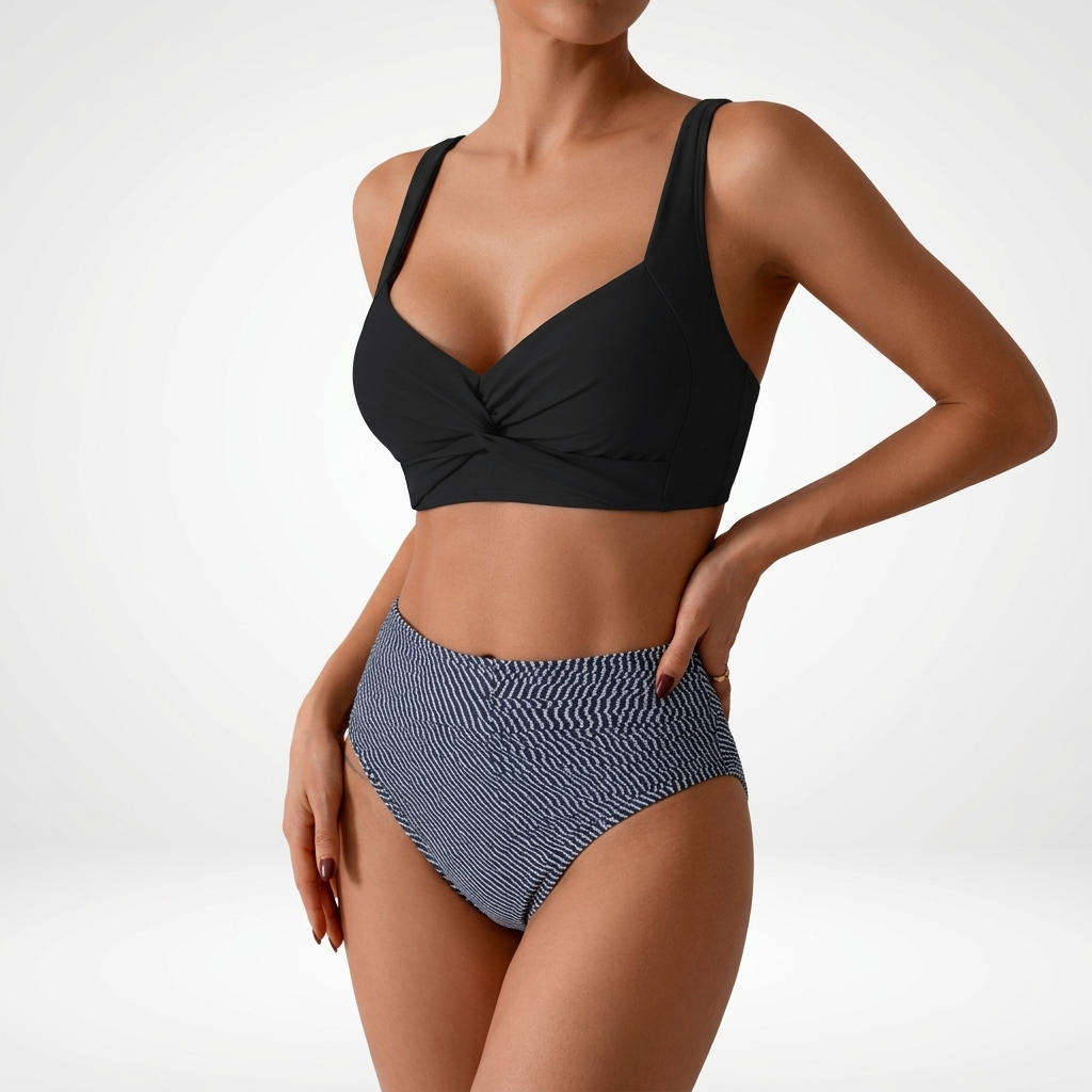 Maristelle™ — Elegant shapingbadedragt med høj talje
