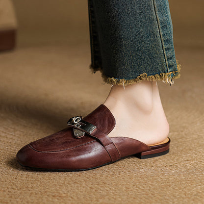 Mariagrazia | Loafer-mules med spænde