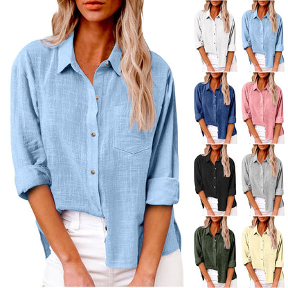 Romane™ — Elegant bluse i bomuld med tidløs stil