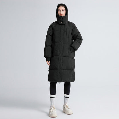 Clarisse™ — Elegant lang quiltet vinterfrakke