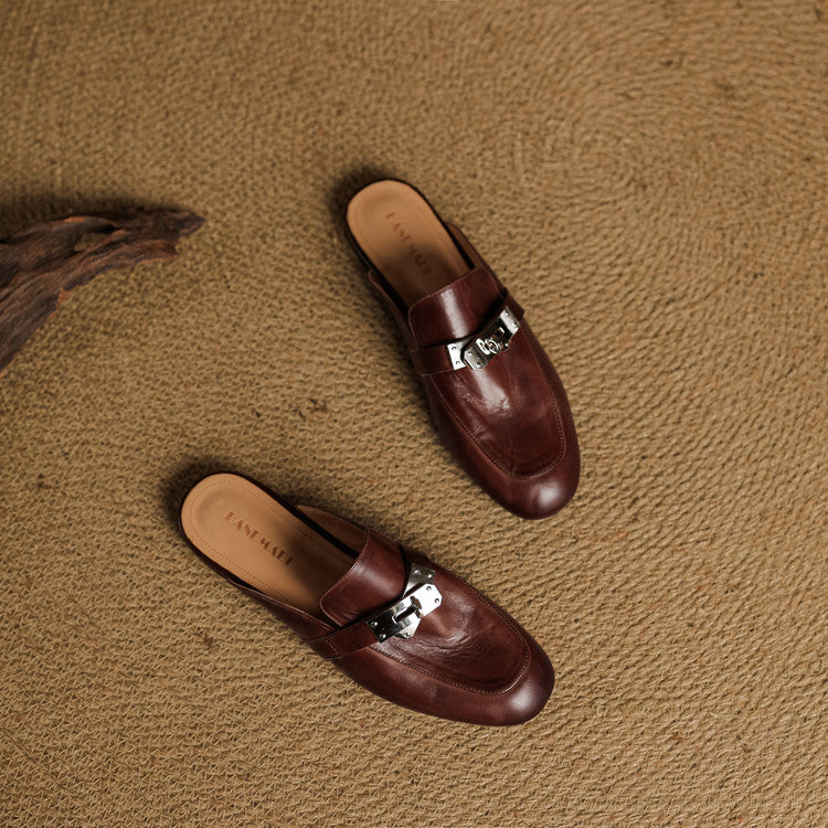 Mariagrazia | Loafer-mules med spænde