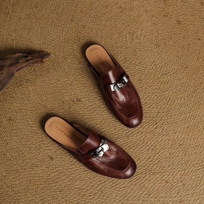Mariagrazia | Loafer-mules med spænde