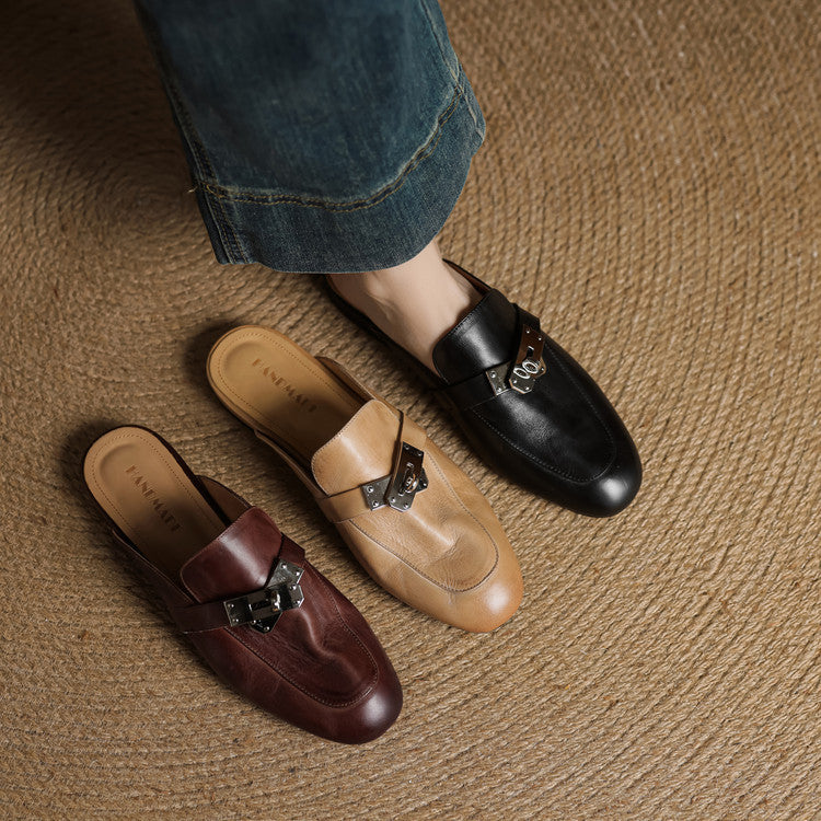 Mariagrazia | Loafer-mules med spænde