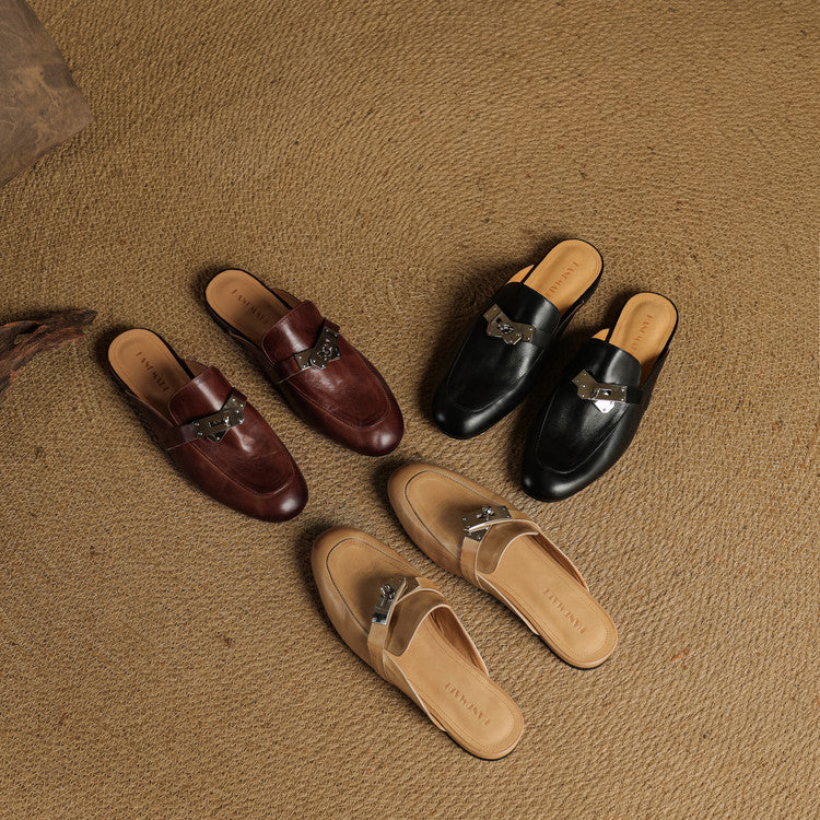 Mariagrazia | Loafer-mules med spænde