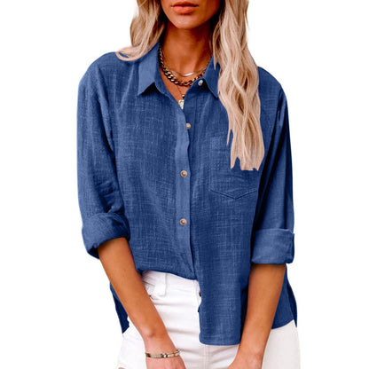 Romane™ — Elegant bluse i bomuld med tidløs stil