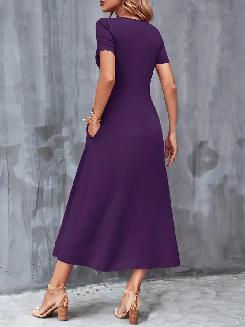 Viola™ — Lang, flydende og elegant kjole